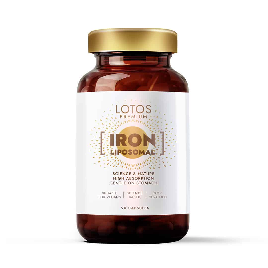 Lotos Premium_BOTTLE_Liposomal_Iron Liposomālā dzelzs N90 - Image 1